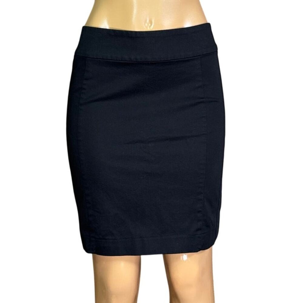 Express Pencil Skirt Solid Black Size 6